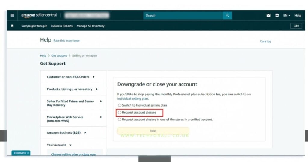 How to Delete Amazon Account