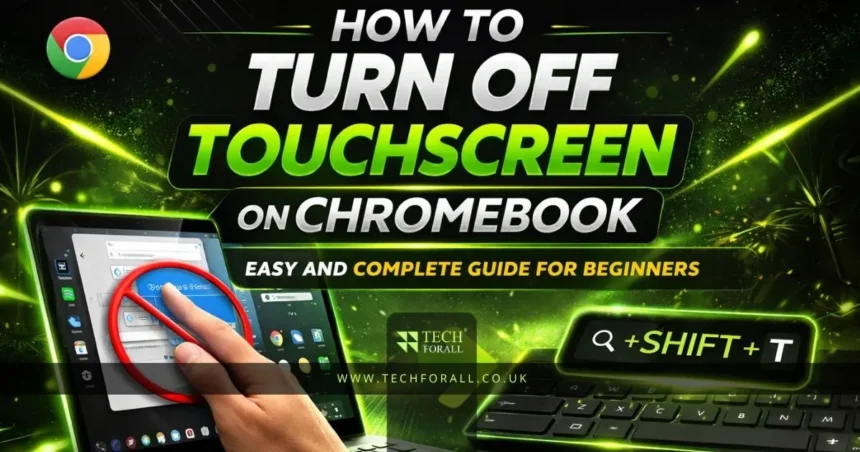 How to Turn Off Touchscreen on Chromebook