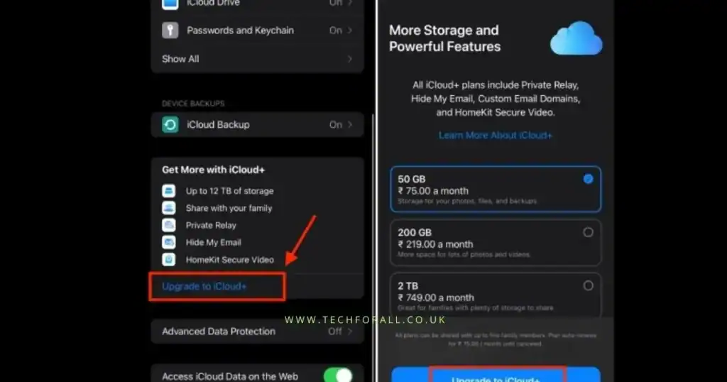 How to Buy More iPhone Storage