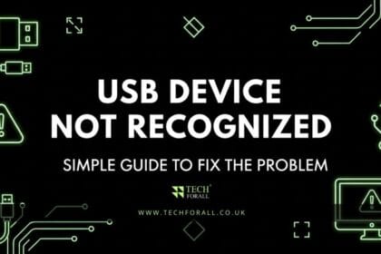 USB Device Not Recognized Simple Guide to Fix the Problem