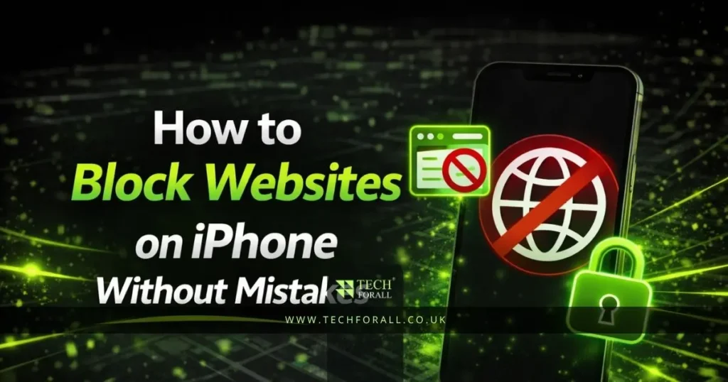 How to Block Websites on iPhone Without Mistakes