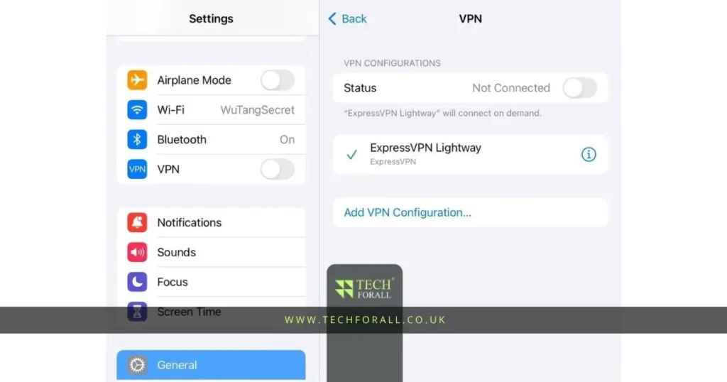How to Disable VPN on iPhone